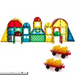 Magnetic Stick N Stack Award Winning 100 Piece Deluxe Shape Set Including 17 Different Shapes  B00PX699I0
